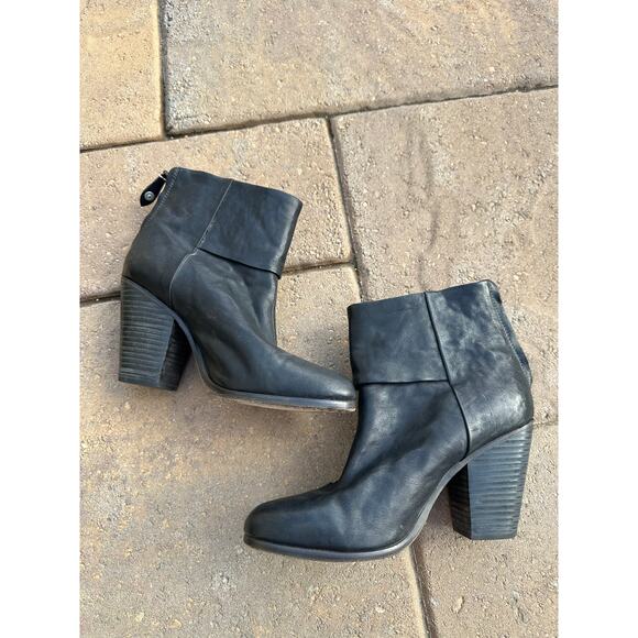 Rag & Bone Newbury Black Bootie size 9.5 (39.5) - Picture 3 of 14
